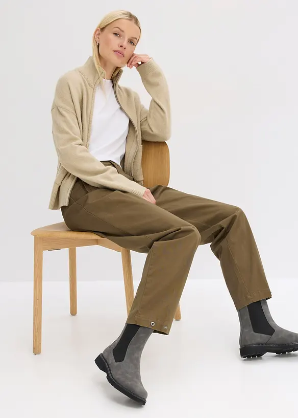 Pantalon barrel, bonprix