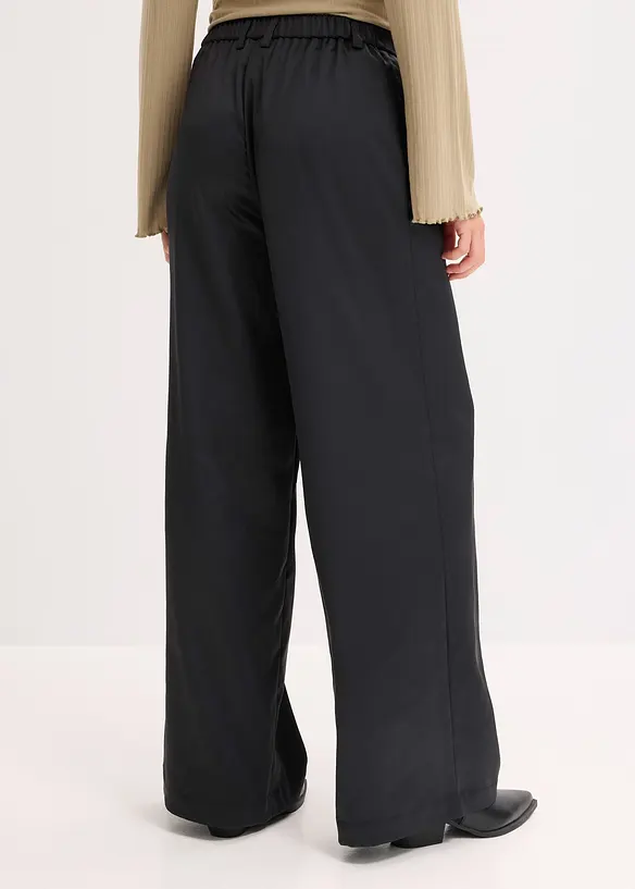 Pantalon de tailleur satin&eacute;, bonprix