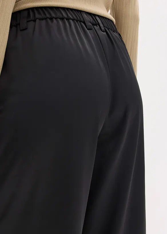 Pantalon de tailleur satin&eacute;, bonprix
