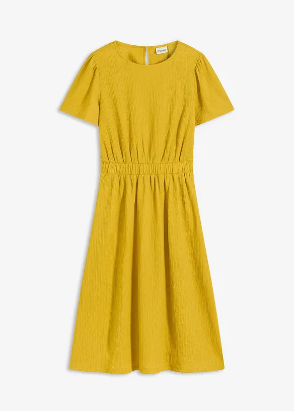 Robe &eacute;vas&eacute;e en jersey, bonprix