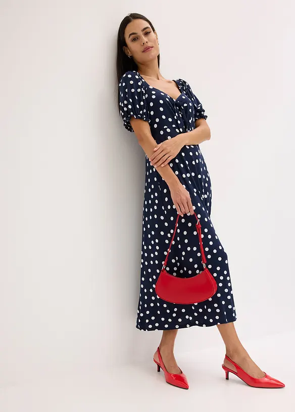 Robe midi en viscose extensible, bonprix
