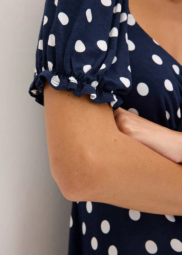 Robe midi en viscose extensible, bonprix