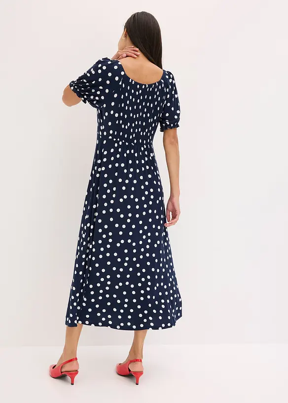 Robe midi en viscose extensible, bonprix