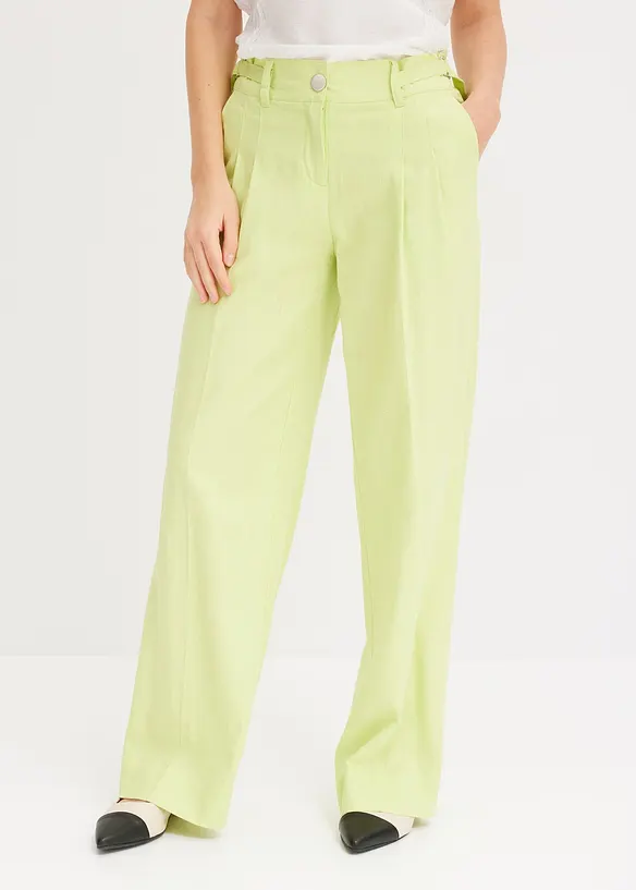 Pantalon palazzo l&eacute;ger, bonprix