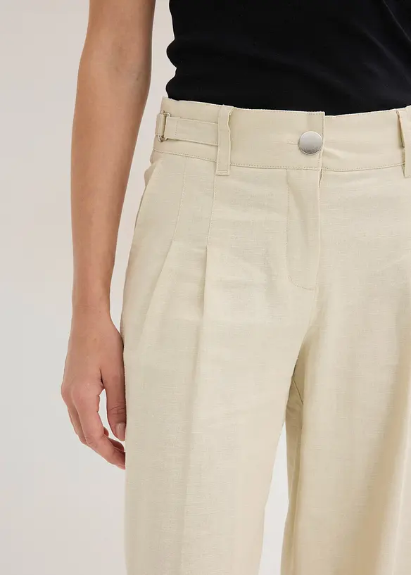 Pantalon palazzo l&eacute;ger, bonprix