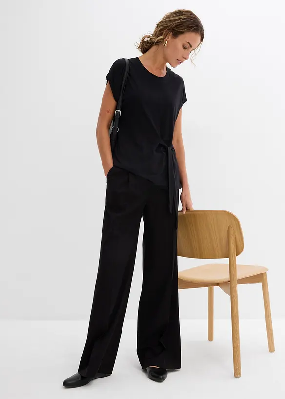 T-shirt doux en viscose extensible, bonprix