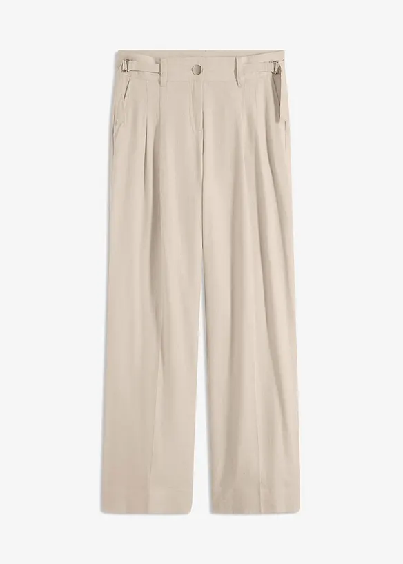 Pantalon palazzo l&eacute;ger, bonprix