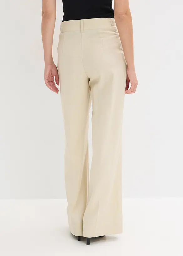 Pantalon palazzo l&eacute;ger, bonprix