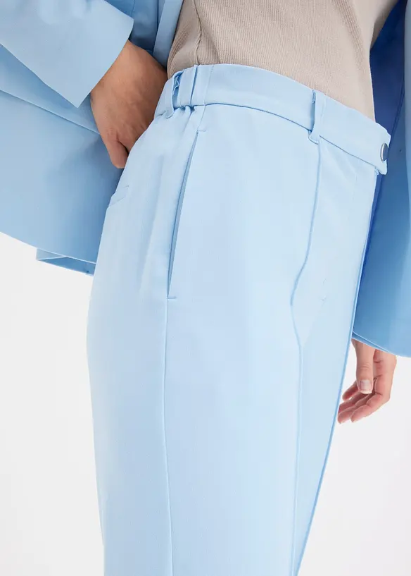 Pantalon &agrave; taille &eacute;lastiqu&eacute;e, bonprix