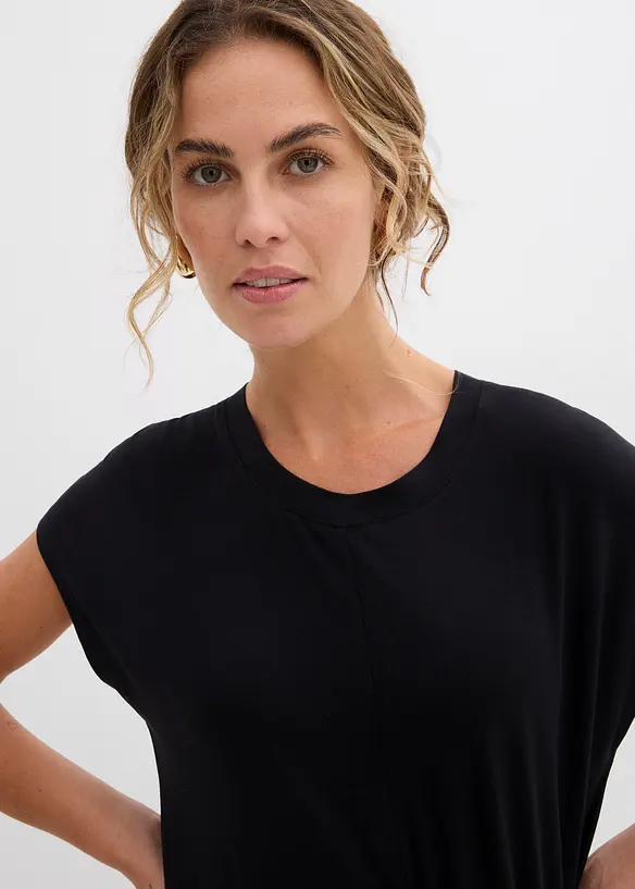 T-shirt doux en viscose extensible, bonprix