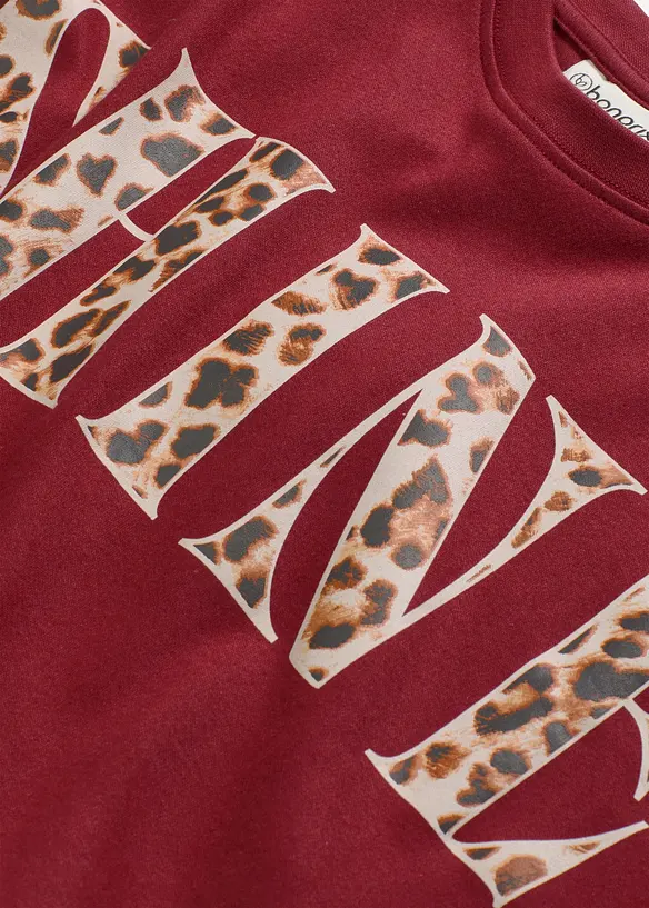 T-shirt court 100% coton, bonprix