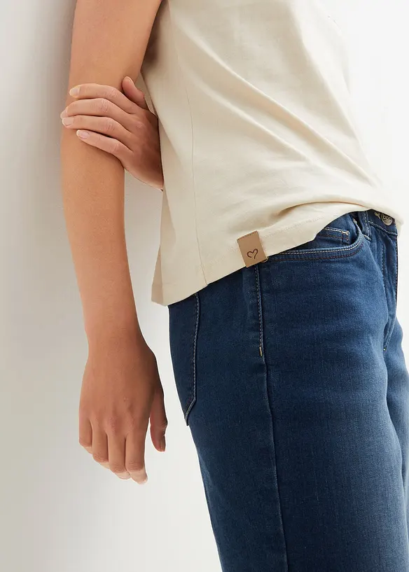 T-shirt brod&eacute;, bonprix