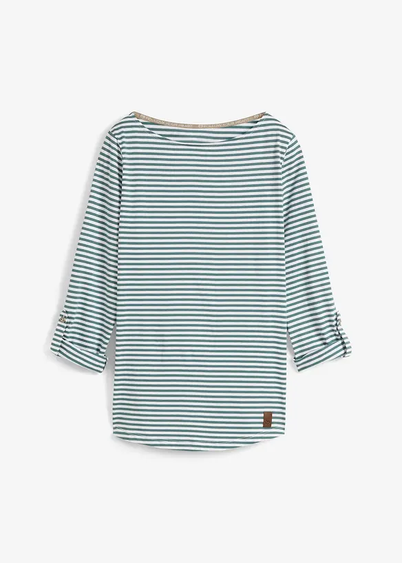 T-shirt manches longues 100% coton, bonprix