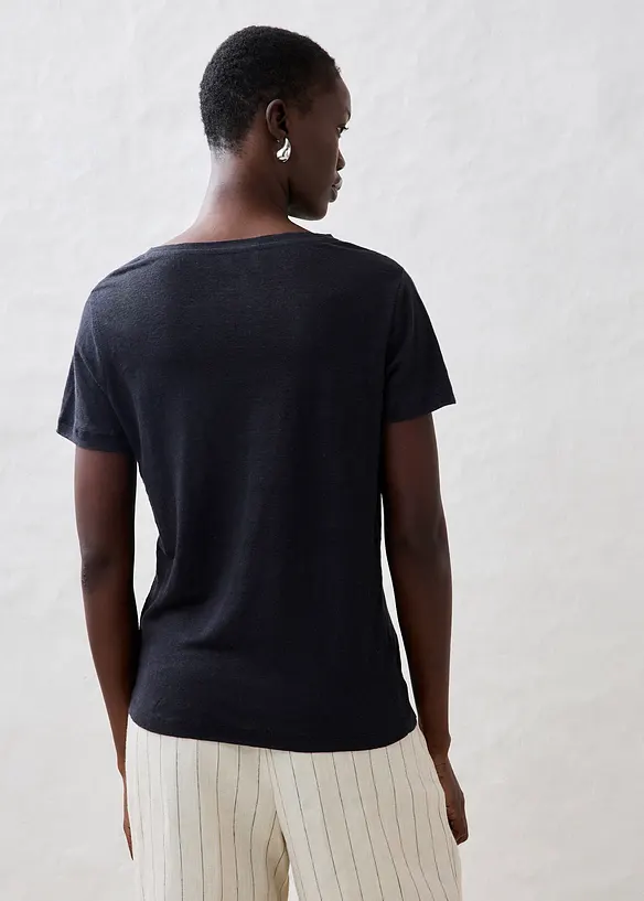 T-shirt 100% lin, bonprix