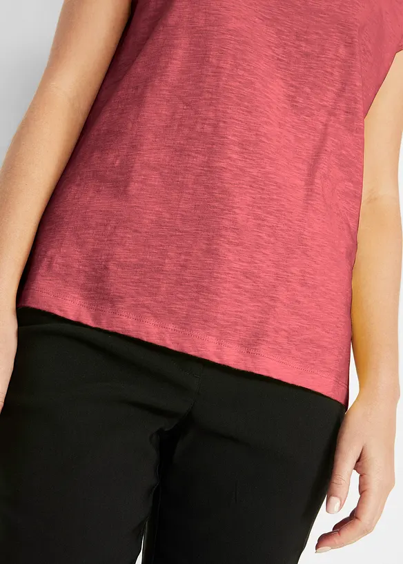 T-shirt boxy, manches courtes, bonprix