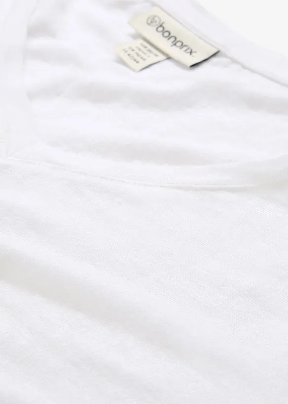 T-shirt 100% lin, bonprix