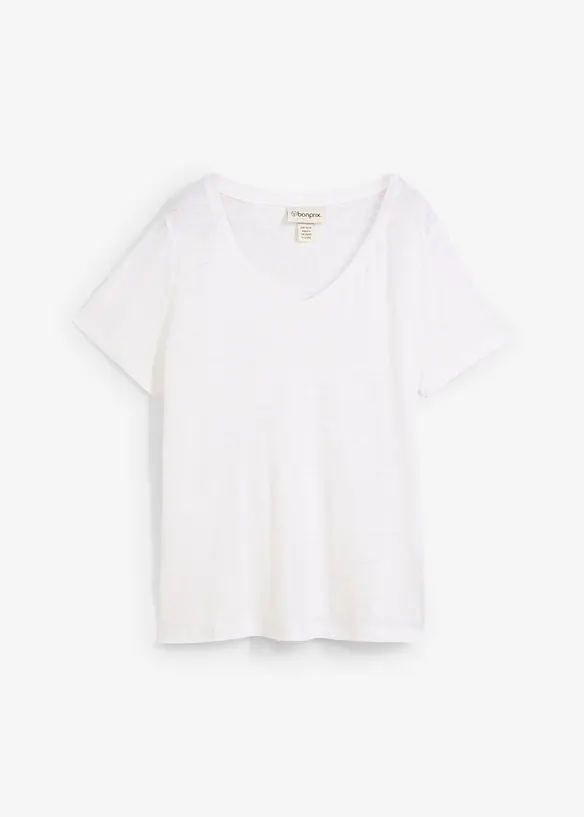 T-shirt 100% lin, bonprix