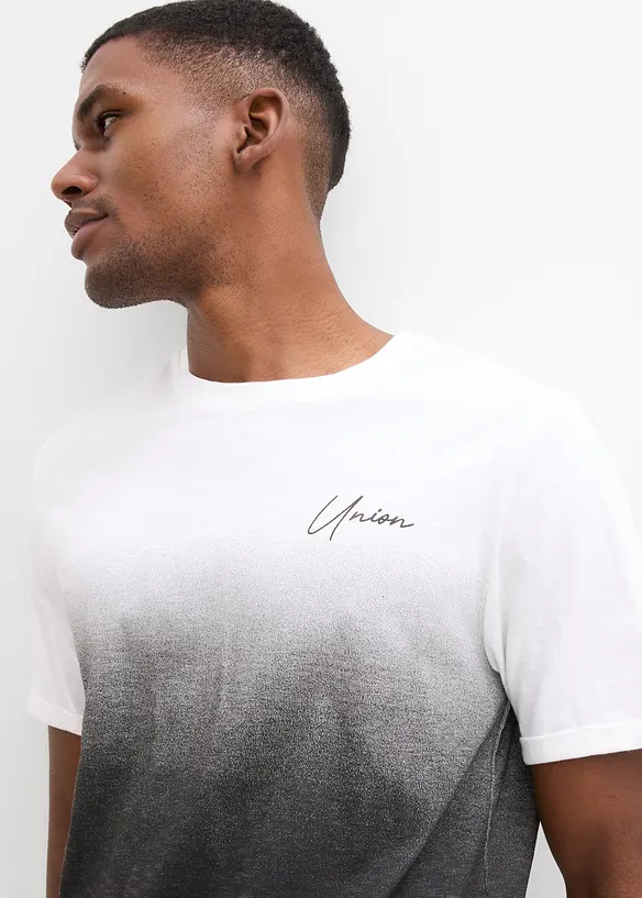 Lot de 2 T-shirts 100% coton, bonprix