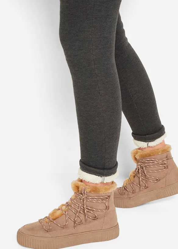 Legging chaud avec doublure peluche, bonprix