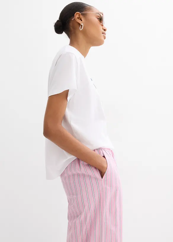 T-shirt 100% coton, imprim&eacute;, bonprix