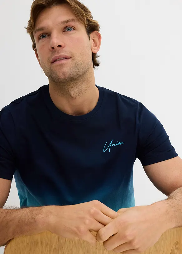 T-shirt et bermuda sweat 100% coton (ens. 2 pces), bonprix