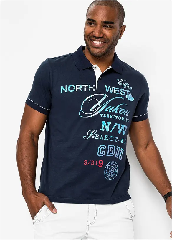 Polo manches courtes en jersey, bonprix