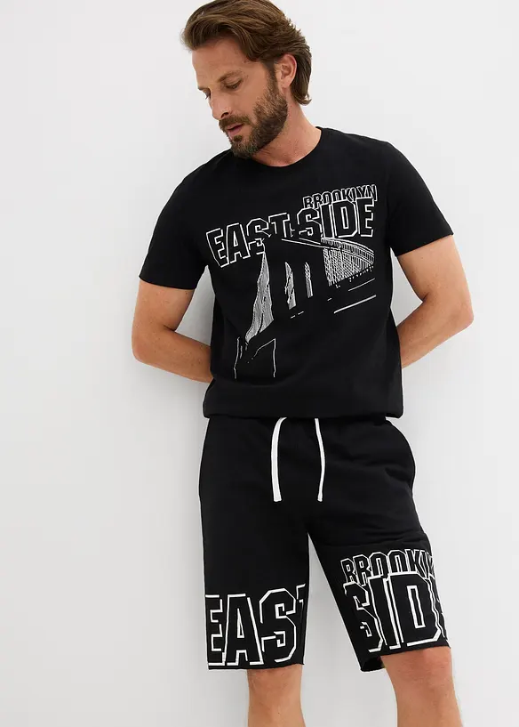 Bermuda sweat 100% coton, bonprix