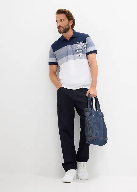 Polo en jersey 100% coton, bonprix