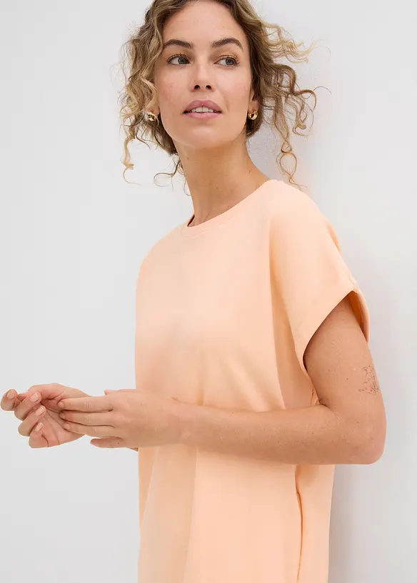 Robe courte en interlock &eacute;pais, bonprix