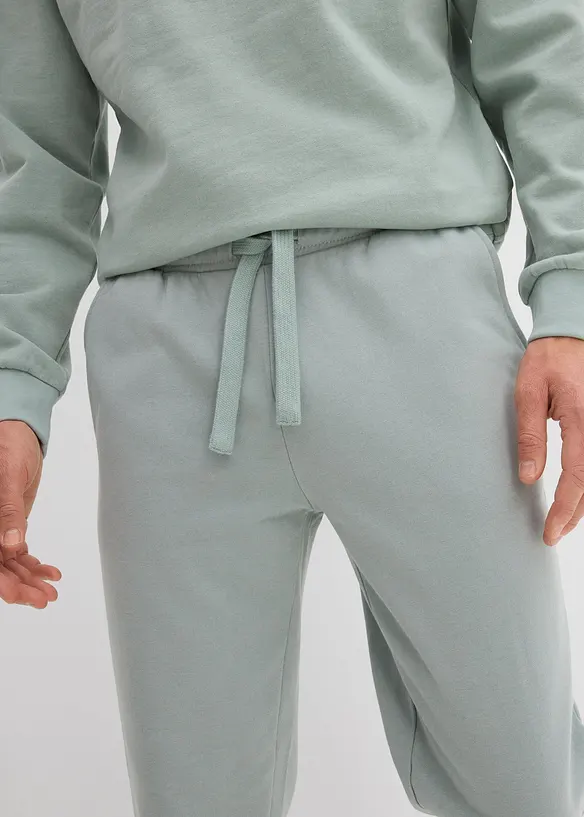 Pantalon de jogging &agrave; jambes droites, int&eacute;rieur gratt&eacute; doux, bonprix