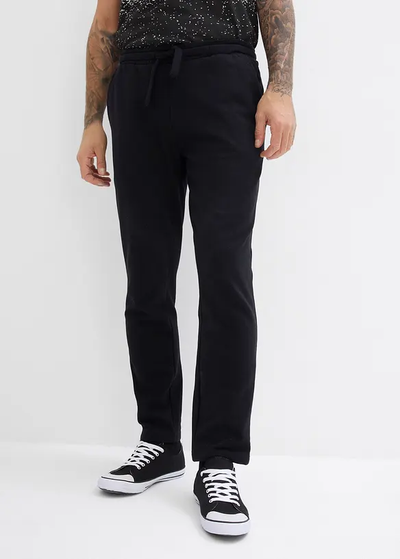 Pantalon de jogging &agrave; jambes droites, int&eacute;rieur gratt&eacute; doux, bonprix