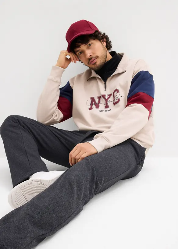 Pantalon de jogging coupe regular, bonprix