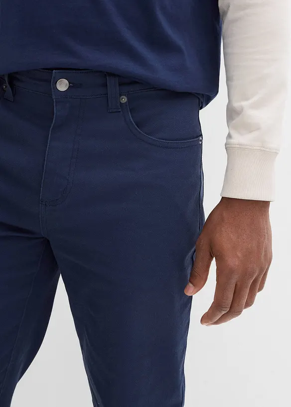 Pantalon droit et extensible, coupe classique, bonprix