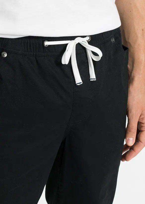 Pantalon jogger droit et extensible, regular, bonprix