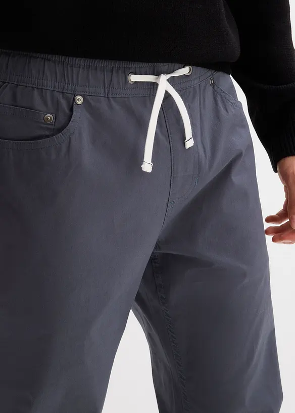 Pantalon jogger droit et extensible, regular, bonprix