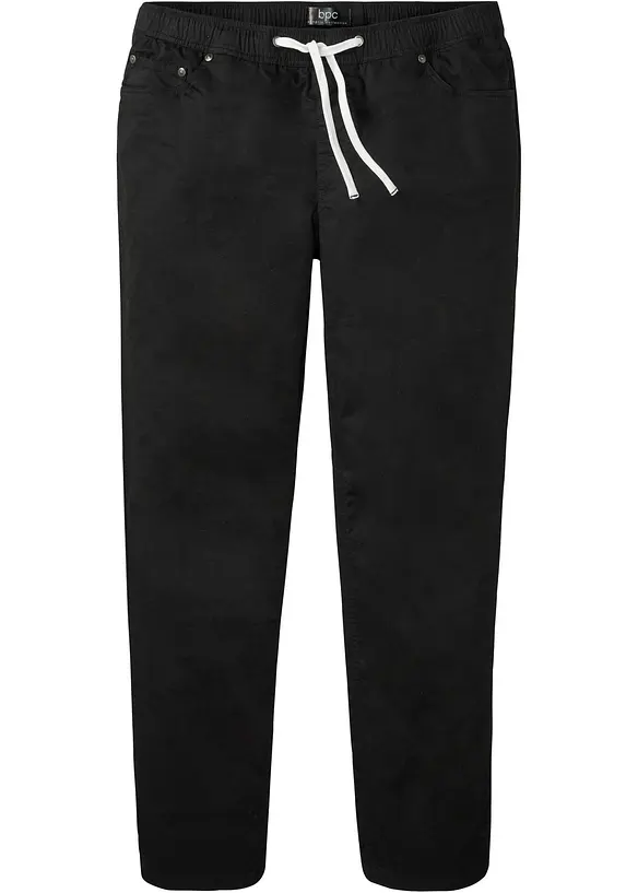 Pantalon jogger droit et extensible, regular, bonprix