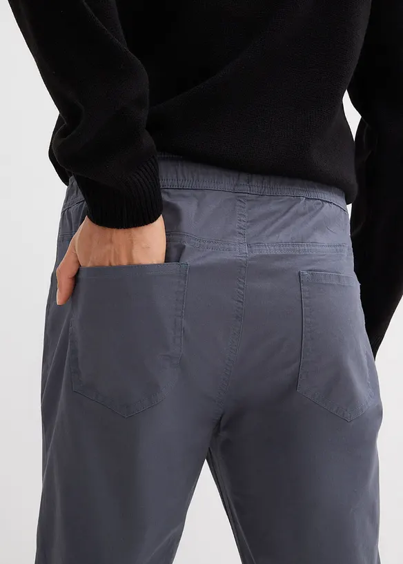 Pantalon jogger droit et extensible, regular, bonprix