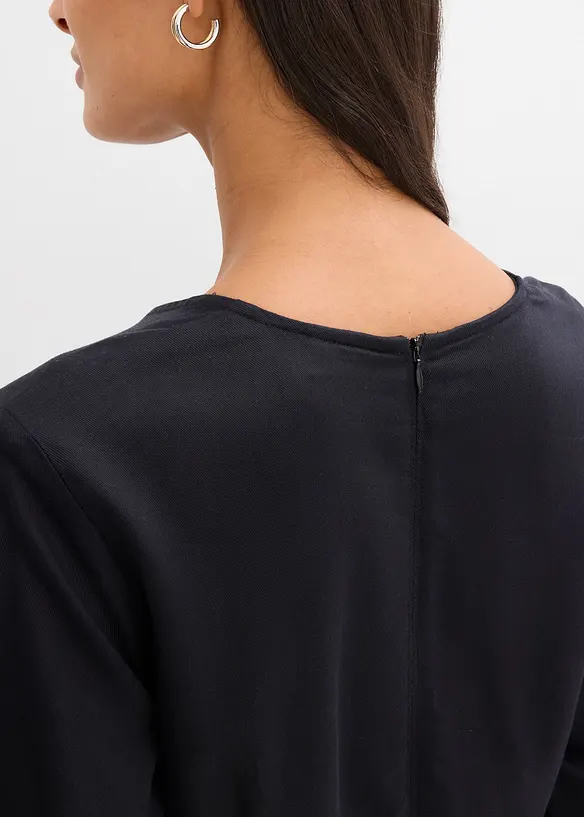 Robe en twill lyocell fluide, bonprix