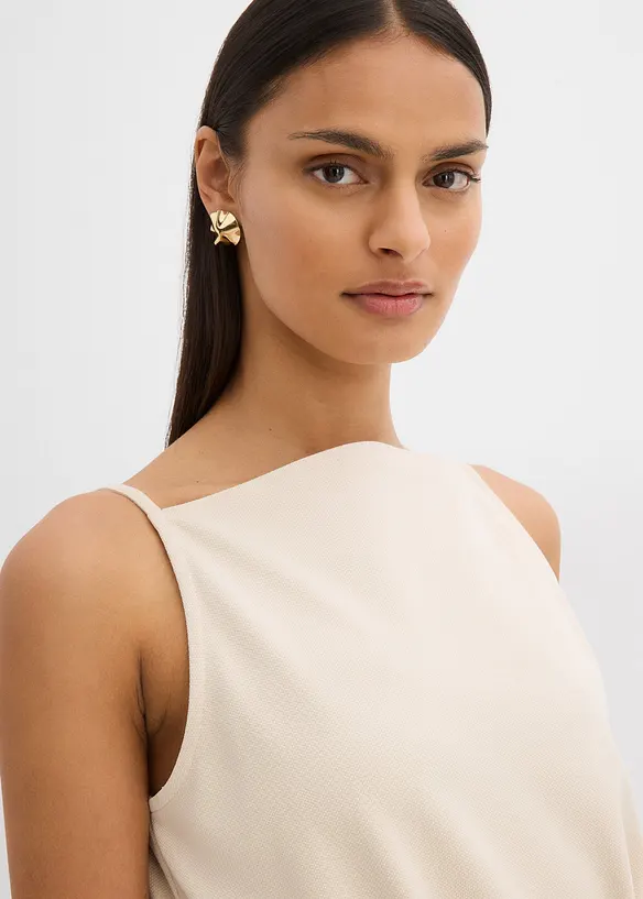 Top en maille piqu&eacute;e, bonprix