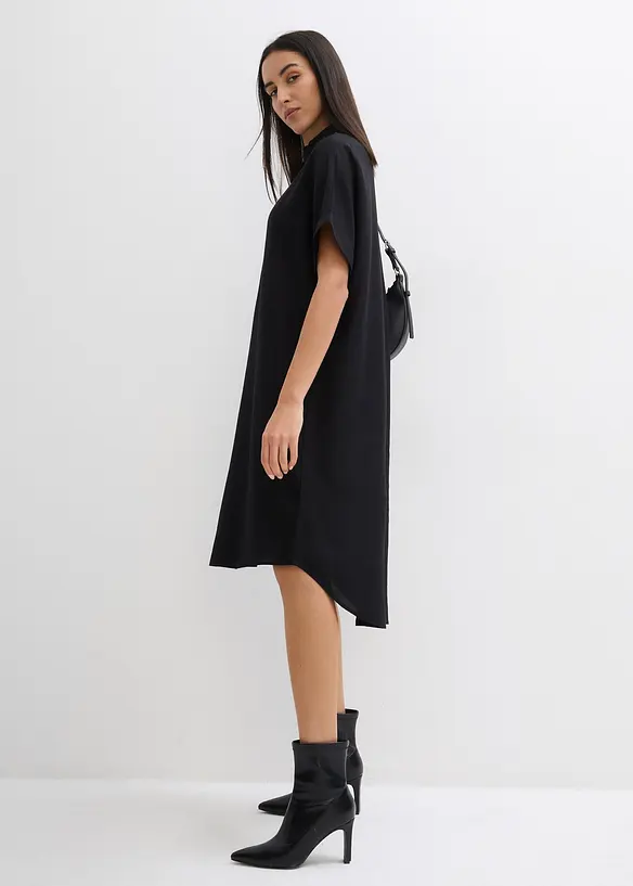 Robe-chemise fluide en viscose fine, bonprix