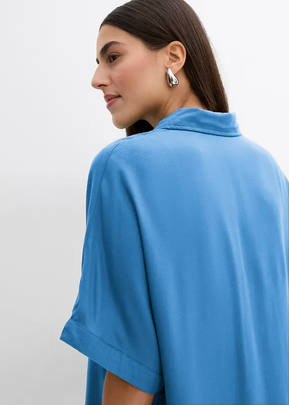 Robe-chemise fluide en viscose fine, bonprix