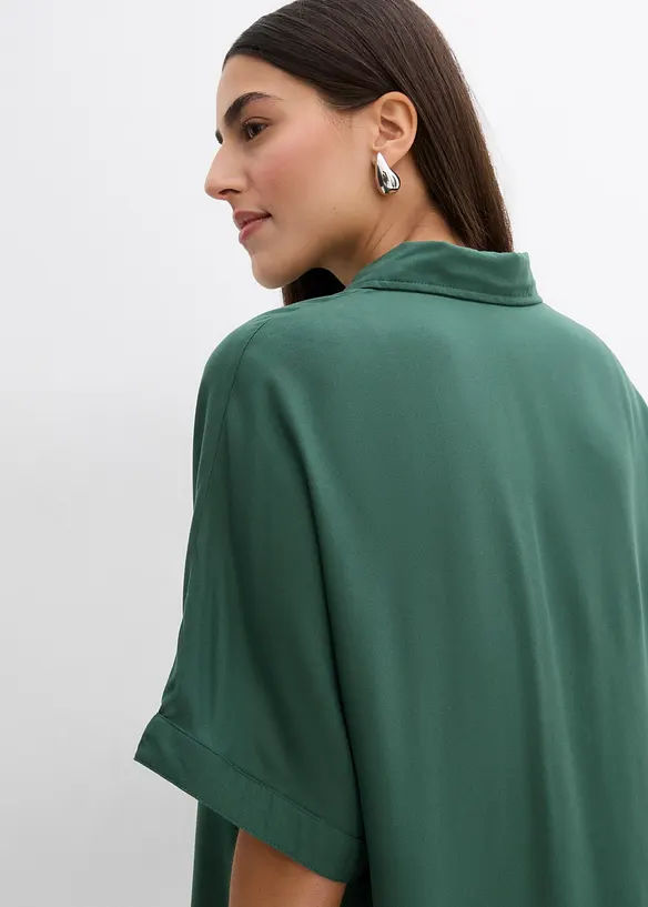 Robe-chemise fluide en viscose fine, bonprix