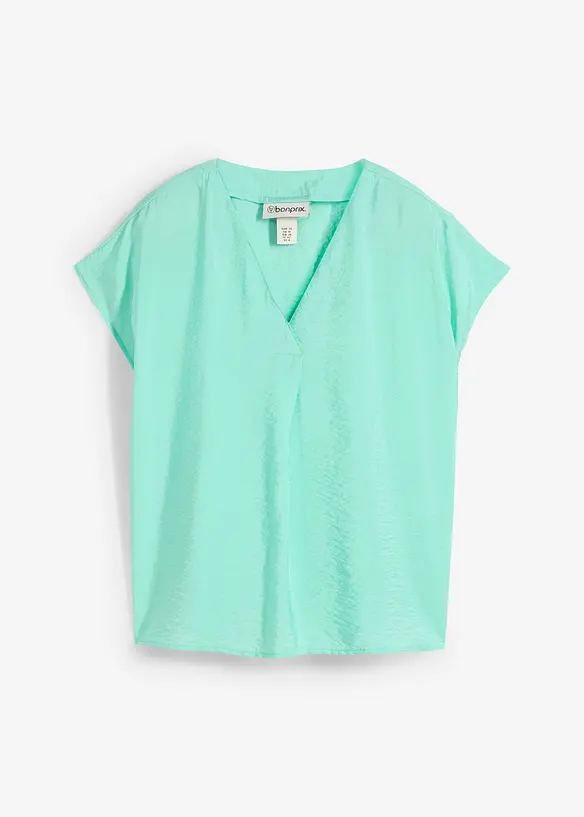 Blouse fluide en viscose m&eacute;lang&eacute;e, bonprix
