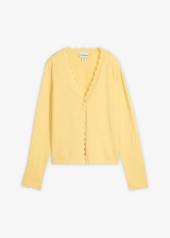 Gilet en fine maille contenant de la soie, bonprix