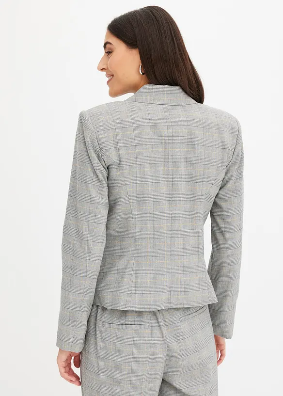 Blazer &agrave; carreaux &eacute;cossais, bonprix