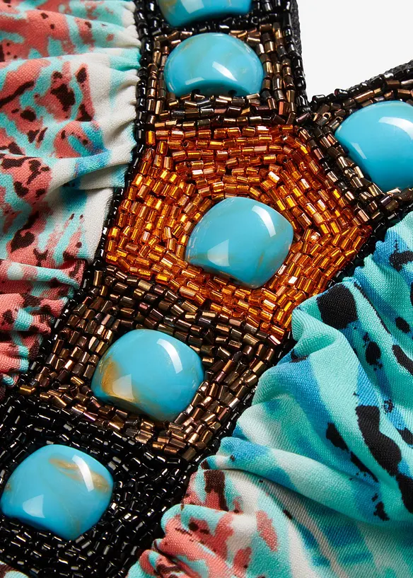 Robe trap&egrave;ze en jersey, bonprix