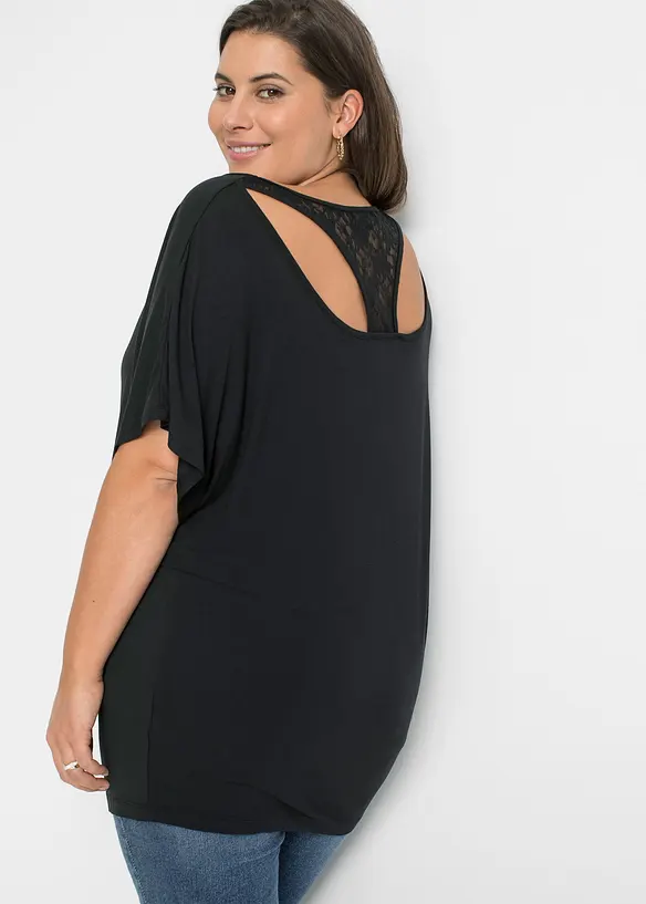 T-shirt en viscose extensible, bonprix