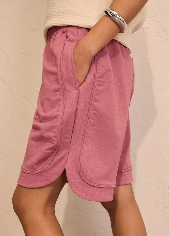 Short ample en molleton, bonprix