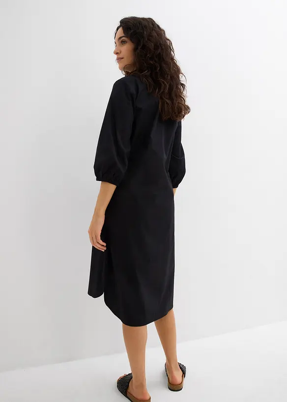 Robe-chemise l&eacute;g&egrave;re en coton, bonprix