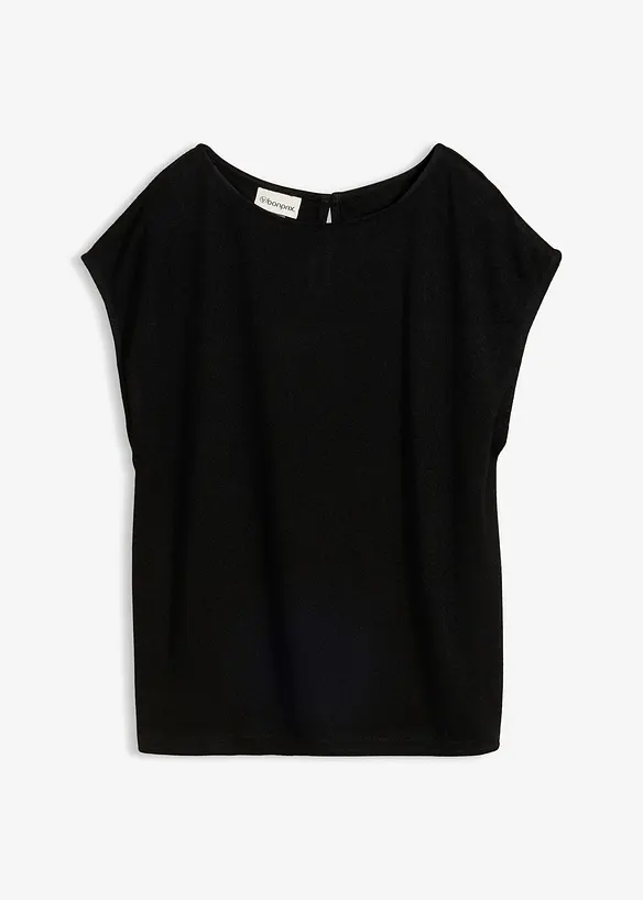 T-shirt oversize aspect maille, bonprix